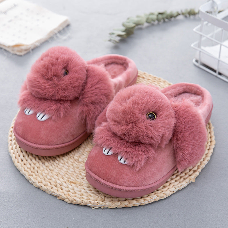 Rabbit Cotton Slippers for Cozy Home Wear