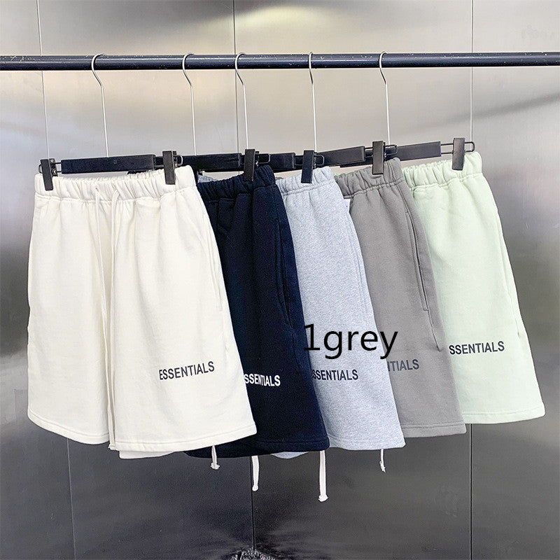 High Street Drawstring Sports Five-Point Shorts