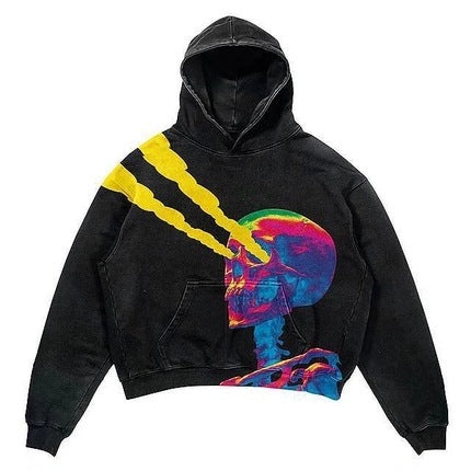 Rebel Spirit Hoodie - Harajuku Y2K Street Fashion
