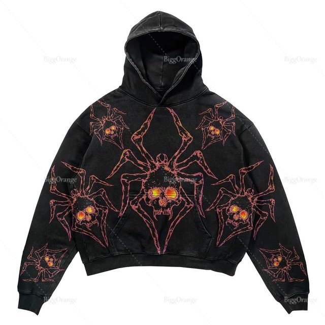 Spooky Harajuku Hoodie - Y2K Style
