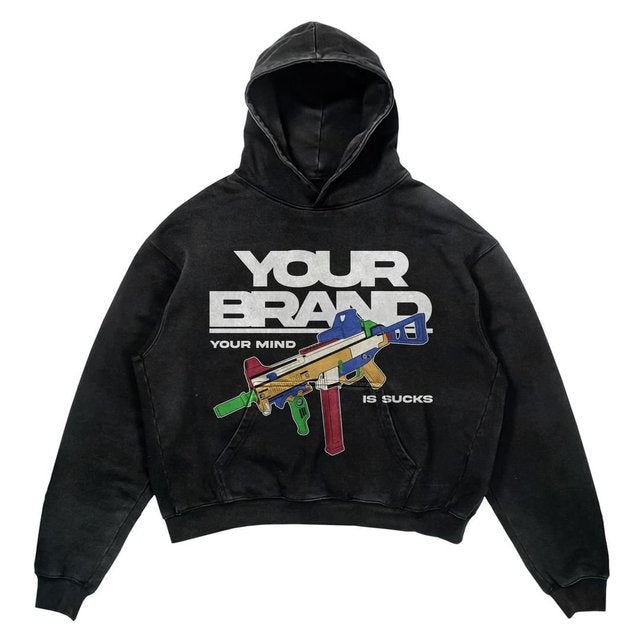 Spooky Harajuku Hoodie - Y2K Style