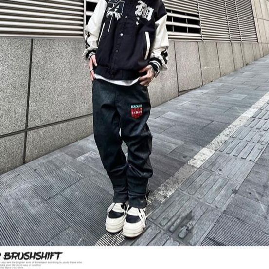 Men's Hip Hop Embroidered Jacket - American Style