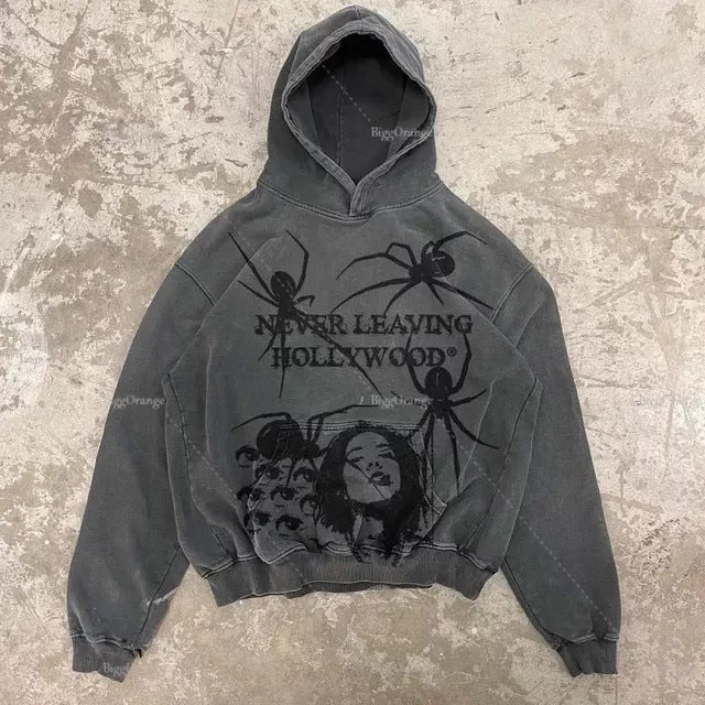 Spooky Harajuku Hoodie - Y2K Style
