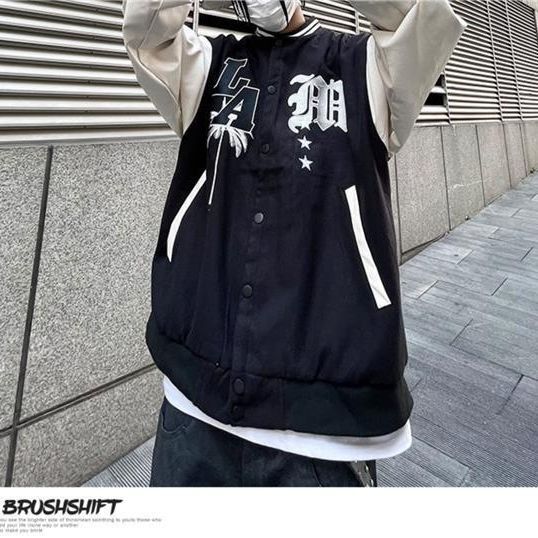 Men's Hip Hop Embroidered Jacket - American Style