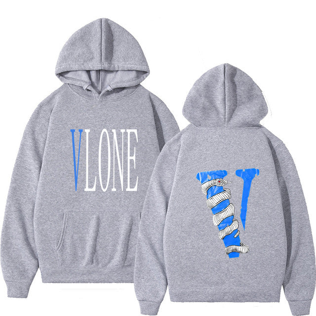 Spring Versatile Hip-Hop Men's Casual Hoodie