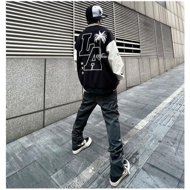 Men's Hip Hop Embroidered Jacket - American Style