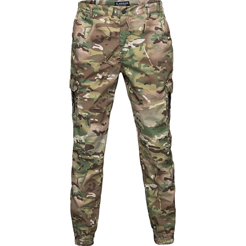 Camouflage Cargo Casual Pants