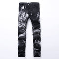 Wolf Print Jeans