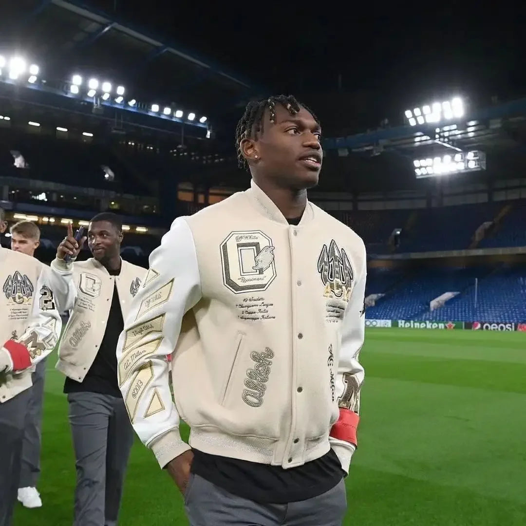 Y2K Vintage Hip-Hop Multi-Letter Embroidery Jacket