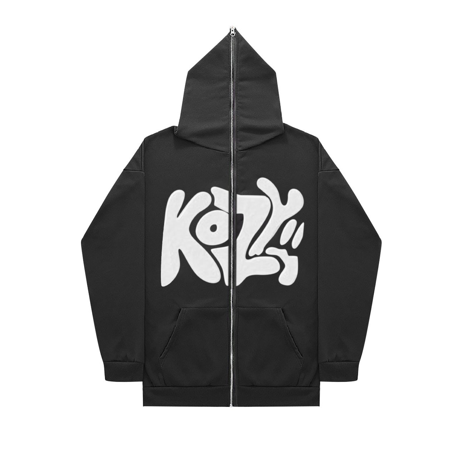 2023 Y2K Style Men's Full-Zip Hoodie Casual Jacket