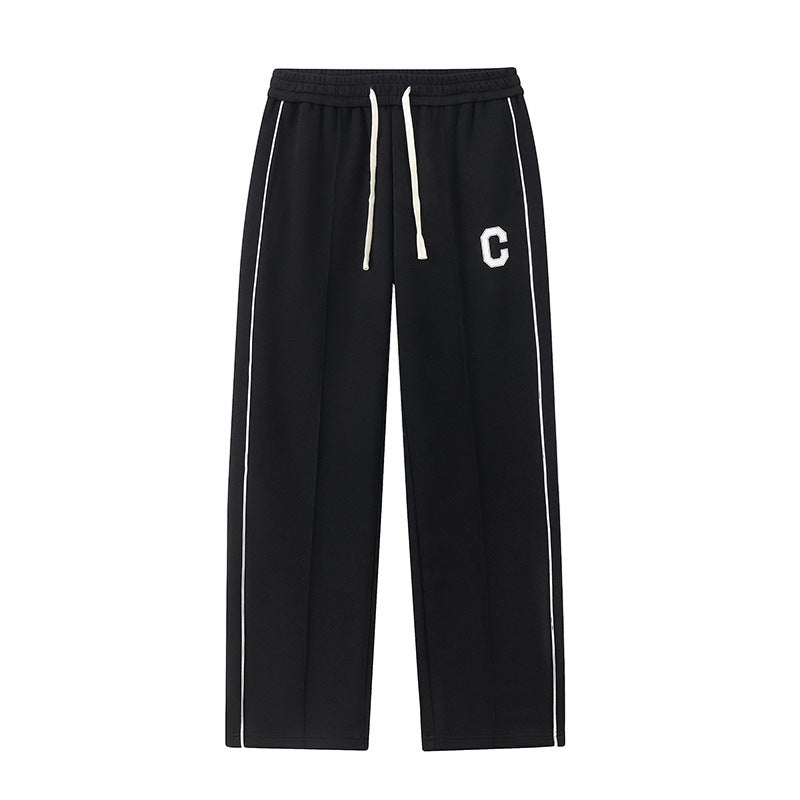 High-Street Vintage Cotton Cuffed Sweatpants